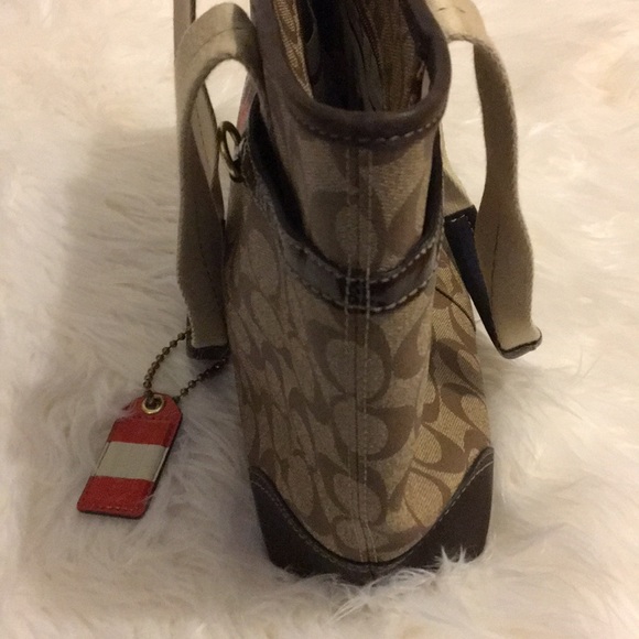 Coach Authentic Signature Stripe 11350 HERITAGE - Picture 5 of 5